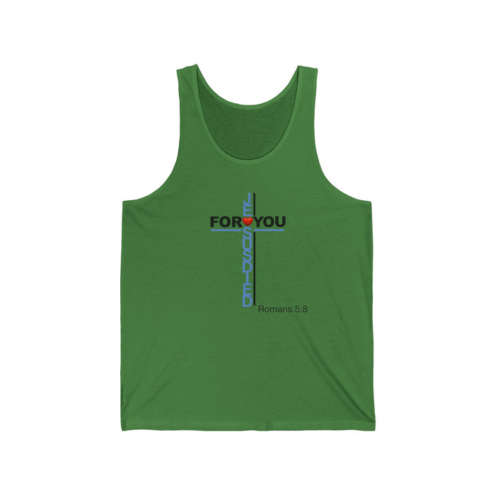 Jesus Died for You Men's Unisex Jersey Tank