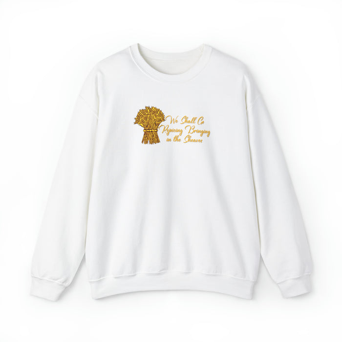 We Shall Go Rejoicing Bringing in the Sheaves Men Unisex Heavy Blend™ Crewneck Sweatshirt