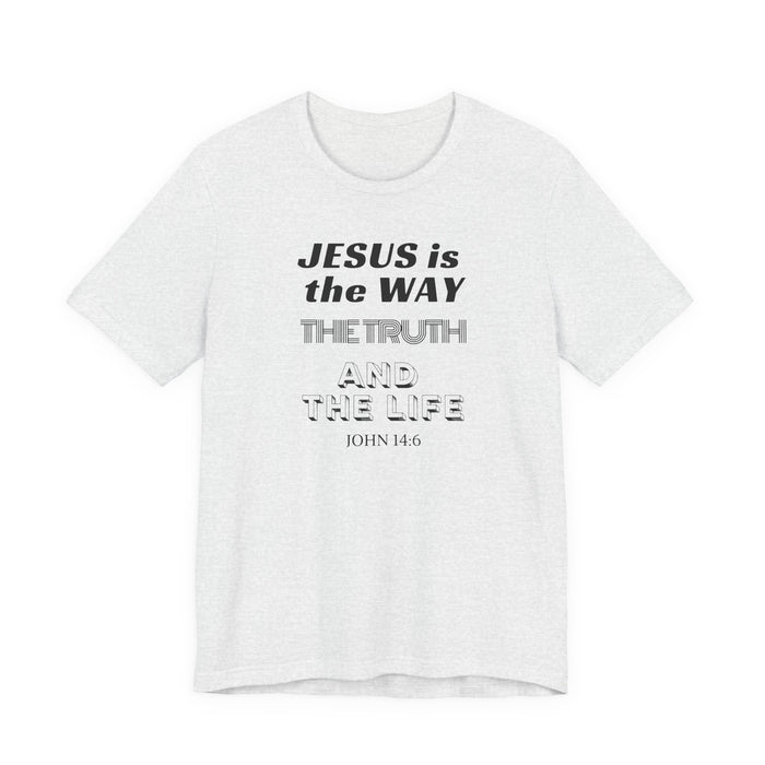 Jesus Is The Way Tee — John 14:6 Christian Faith T‑Shirt