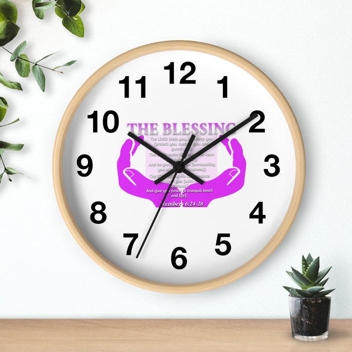 The Blessing Wall Clock