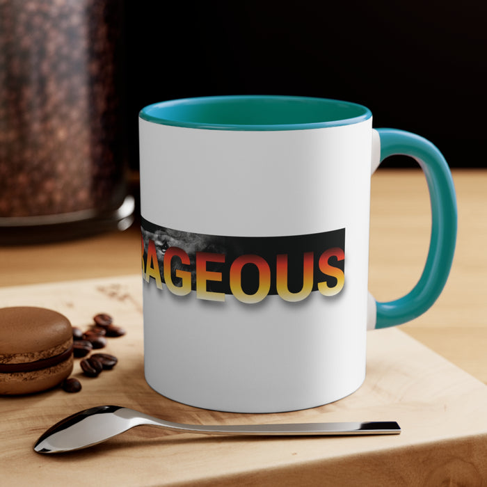 Be Courageous 11oz Accent Mug