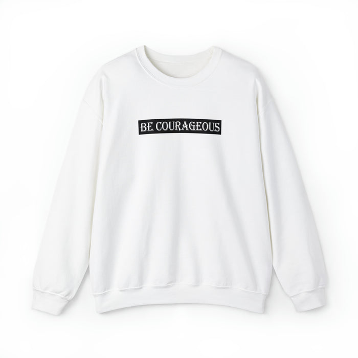 Be Courageous Men Unisex Heavy Blend™ Crewneck Sweatshirt