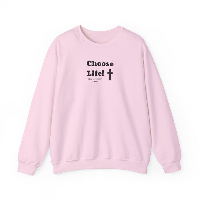 Choose Life 2.0 Men Unisex Heavy Blend™ Crewneck Sweatshirt