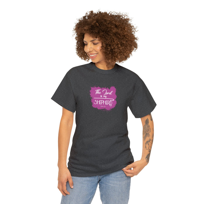 The Lord is My Shepherd Women Unisex Heavy Cotton Tee