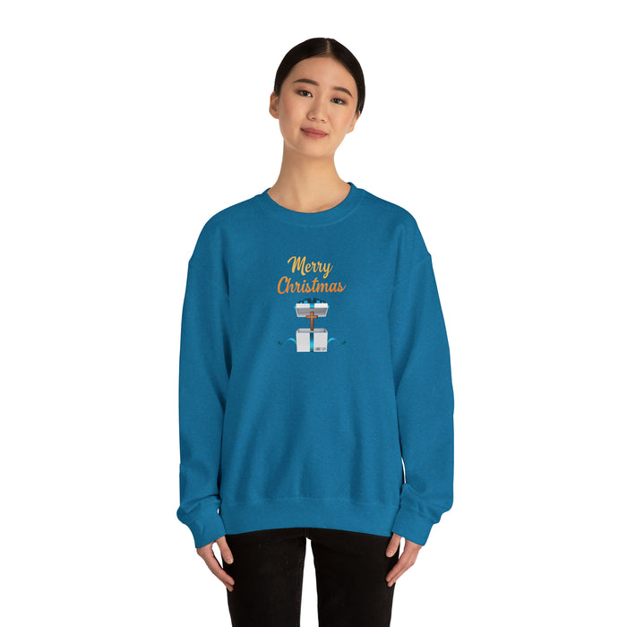 Merry Christmas Women Unisex Heavy Blend™ Crewneck Sweatshirt