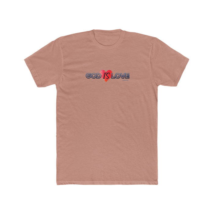 God is Love Men's Cotton Crew Tee