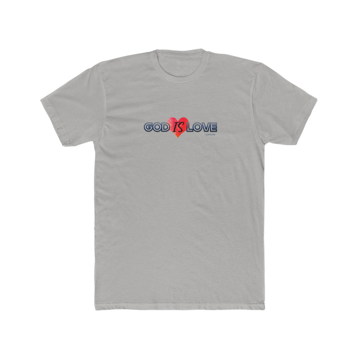 God is Love Men's Cotton Crew Tee