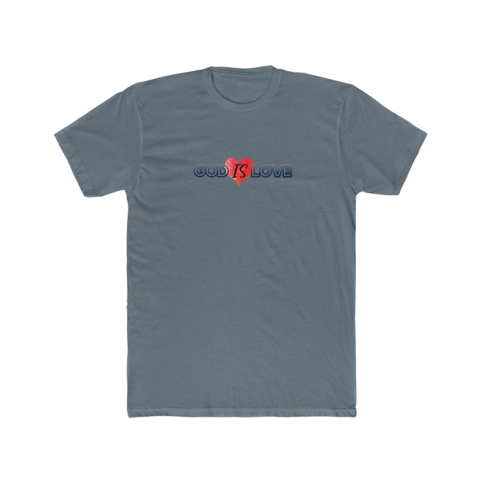 God is Love Men's Cotton Crew Tee