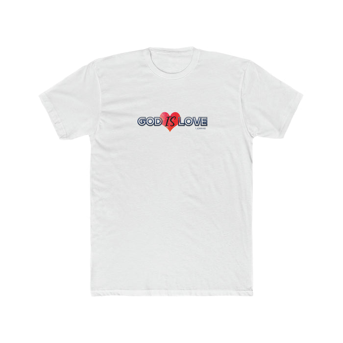 God is Love Men's Cotton Crew Tee