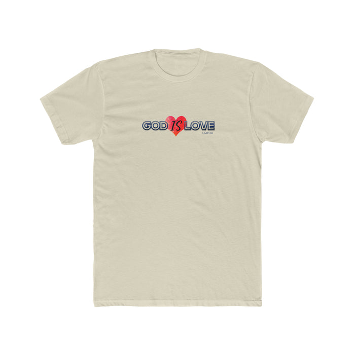 God is Love Men's Cotton Crew Tee