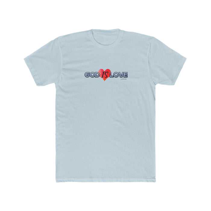 God is Love Men's Cotton Crew Tee