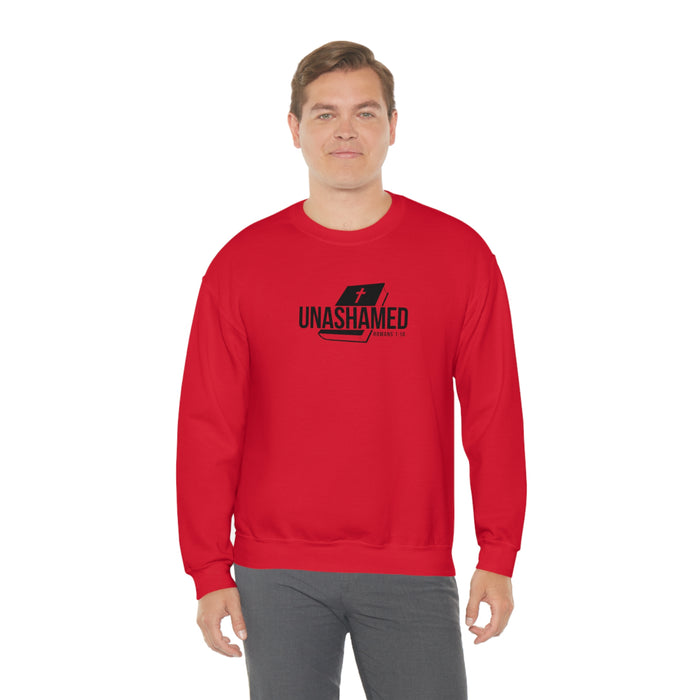 Unashamed Men’s Unisex Heavy Blend™ Crewneck Sweatshirt