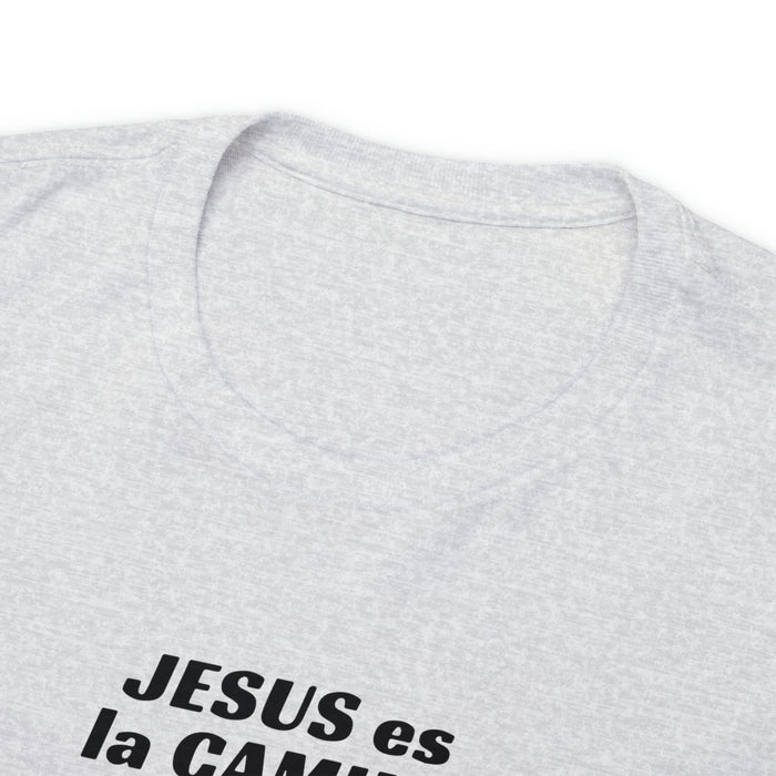 Jesús Es El Camino Unisex Heavy Cotton Tee