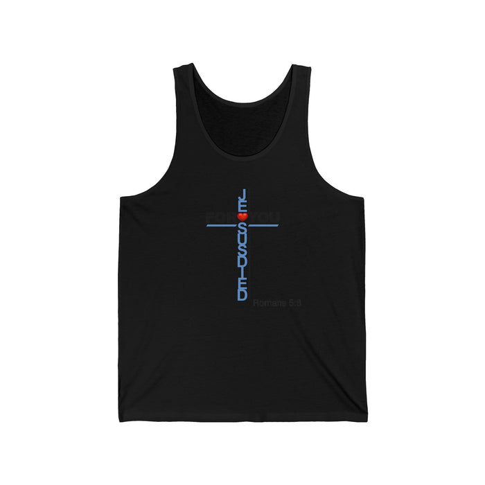 Jesus Died for You Men's Unisex Jersey Tank