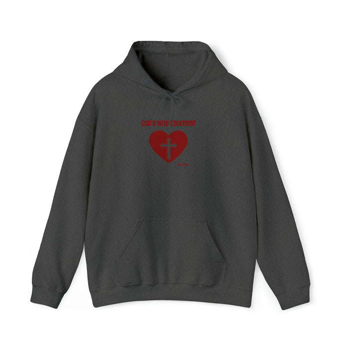 God’s New Covenant Unisex Heavyblend Hooded Sweatshirt