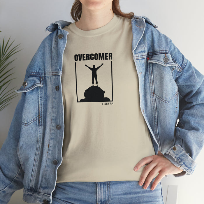 Overcomer Men Unisex Heavy Cotton Tee