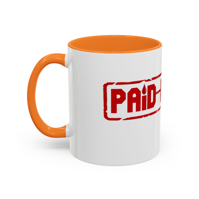Mug — “Paid in Full” Christian Scripture Coffee Mug (Romans 6:23)