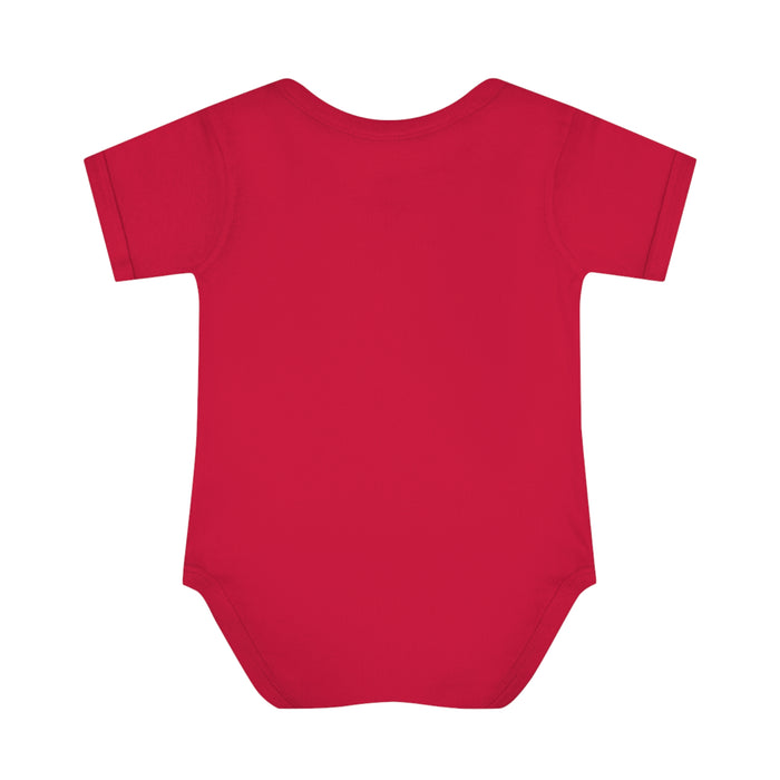 Merry Christmas Infant Rib Body Suit