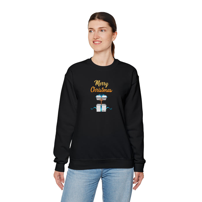 Merry Christmas Women Unisex Heavy Blend™ Crewneck Sweatshirt