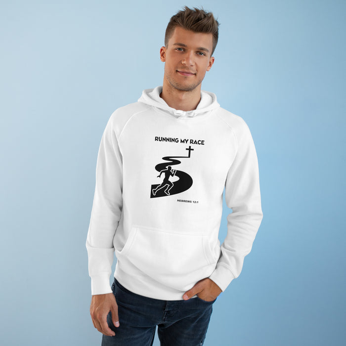 Running My Race Men's Unisex Supply Hoodie