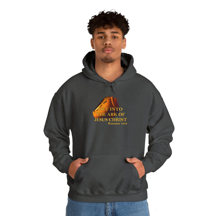 Get into the Ark of Jesus Christ Men Unisex Heavy Blend™ Hooded Sweatshirt