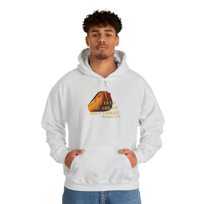 Get into the Ark of Jesus Christ Men Unisex Heavy Blend™ Hooded Sweatshirt