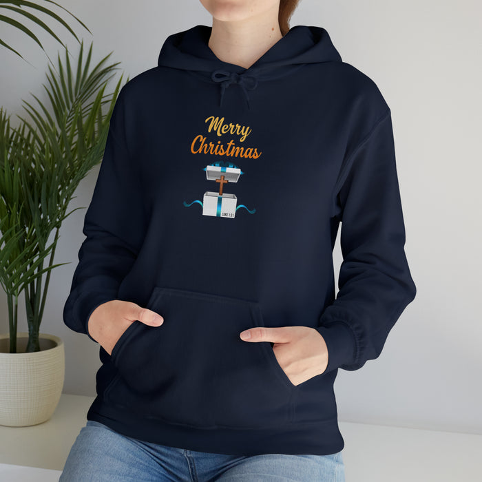 Merry Christmas Women Unisex Heavy Blend™ Hooded Sweatshirt