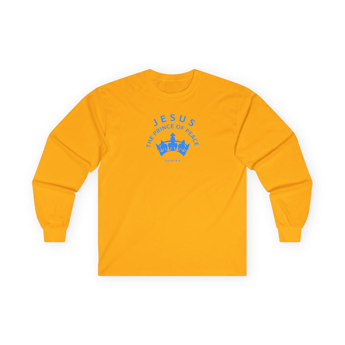 Jesus Prince of Peace Long Sleeve Tee — Faith-Based Christian Shirt