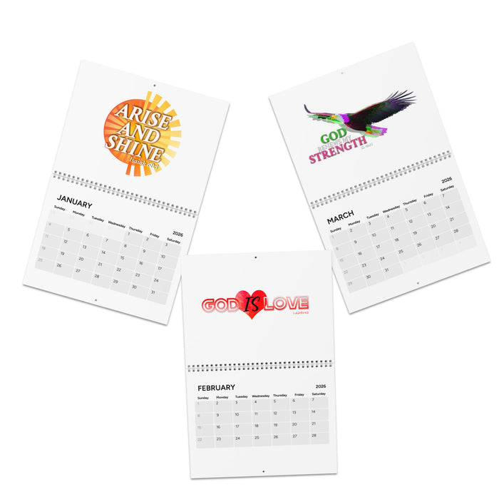 The Wear Scriptures Calendar (2026)