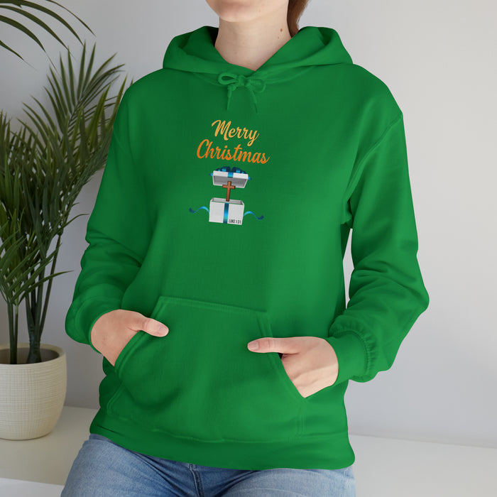 Merry Christmas Women Unisex Heavy Blend™ Hooded Sweatshirt