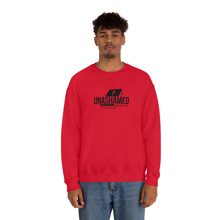 Unashamed Men’s Unisex Heavy Blend™ Crewneck Sweatshirt