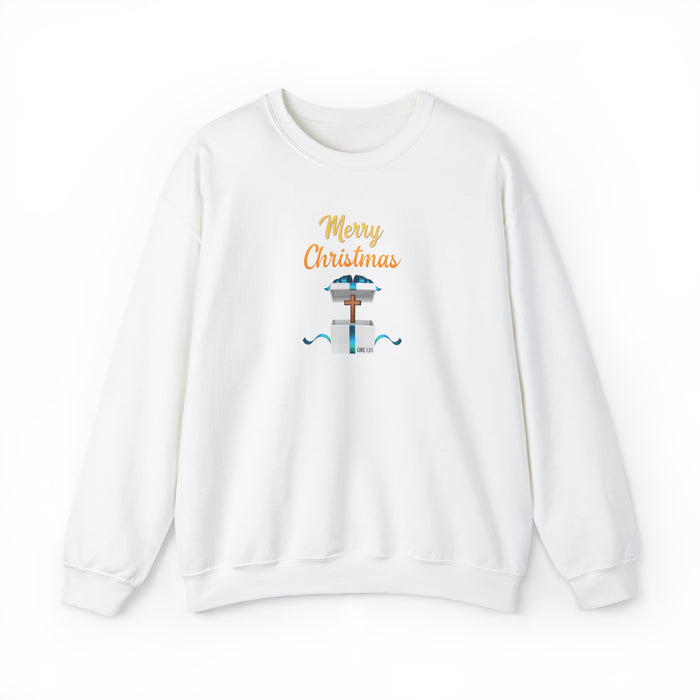 Merry Christmas Women Unisex Heavy Blend™ Crewneck Sweatshirt