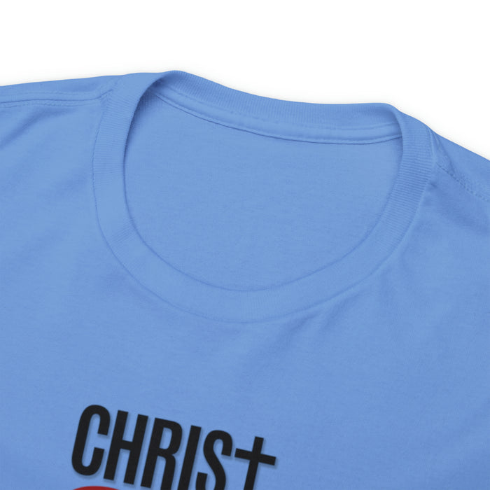 Christ Lives in Me Women’s Unisex Heavy Cotton Tee