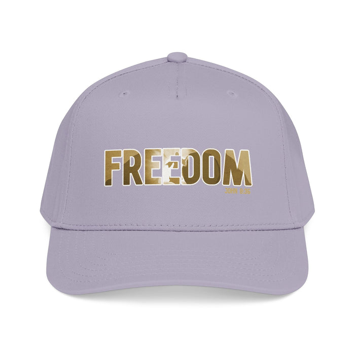 Freedom Embroidered Baseball Cap — Vintage Distressed Military-Inspired Hat