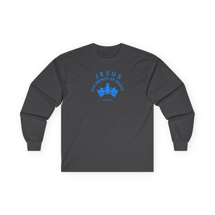 Jesus Prince of Peace Long Sleeve Tee — Faith-Based Christian Shirt