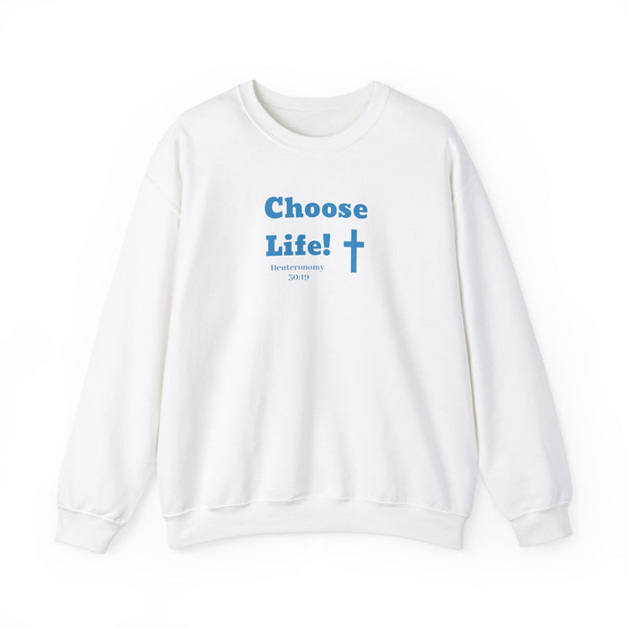 Choose Life 2.0 Women Unisex Heavy Blend™ Crewneck Sweatshirt