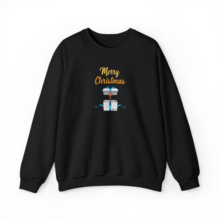 Merry Christmas Women Unisex Heavy Blend™ Crewneck Sweatshirt