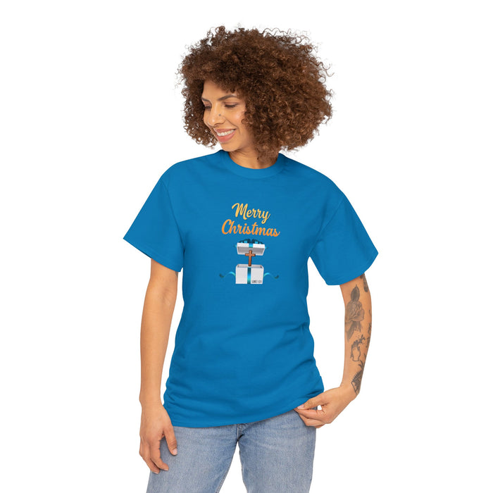 Merry Christmas Women Unisex Heavy Cotton Tee