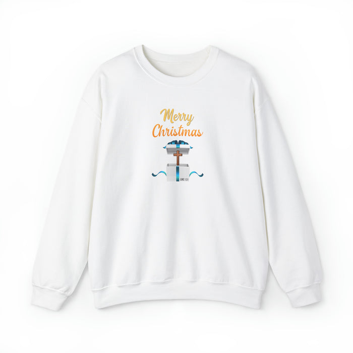 Merry Christmas Men Unisex Heavy Blend™ Crewneck Sweatshirt