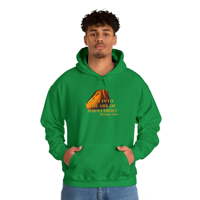 Get into the Ark of Jesus Christ Men Unisex Heavy Blend™ Hooded Sweatshirt