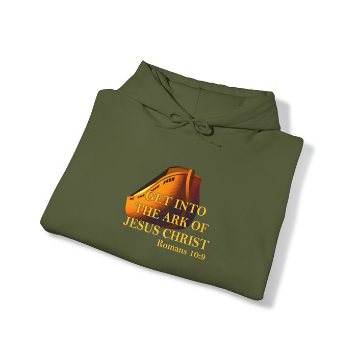 Get into the Ark of Jesus Christ Men Unisex Heavy Blend™ Hooded Sweatshirt