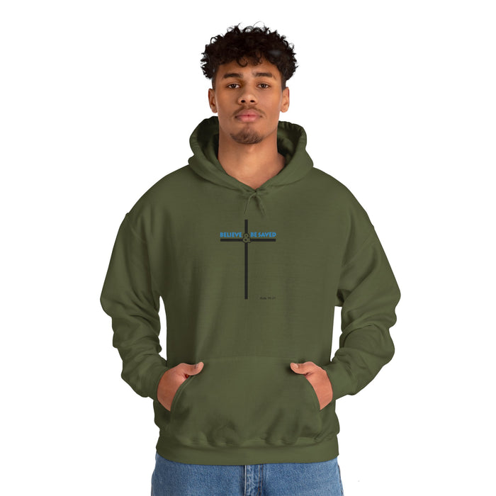 Believe and Be Saved 2.0 Men’s Heavy Blend™ Hooded Sweatshirt