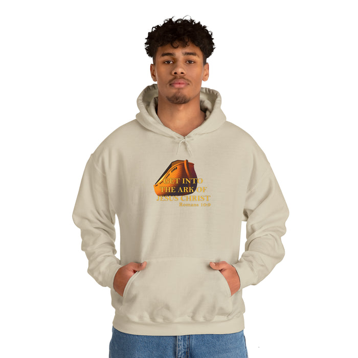 Get into the Ark of Jesus Christ Men Unisex Heavy Blend™ Hooded Sweatshirt