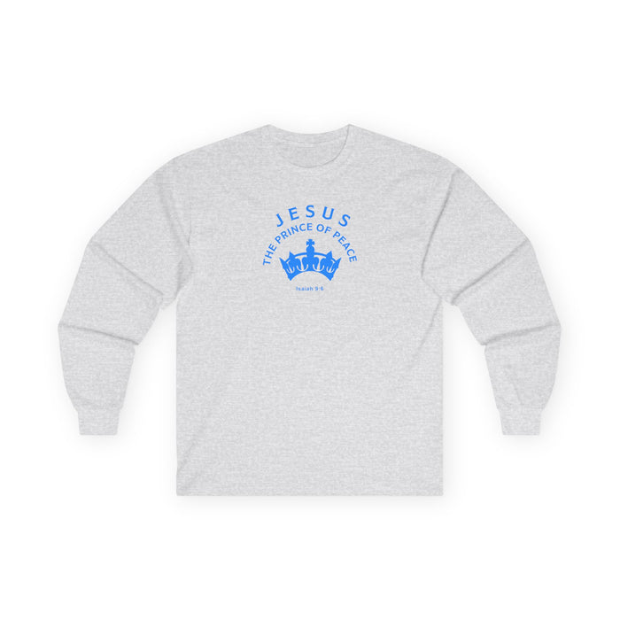 Jesus Prince of Peace Long Sleeve Tee — Faith-Based Christian Shirt