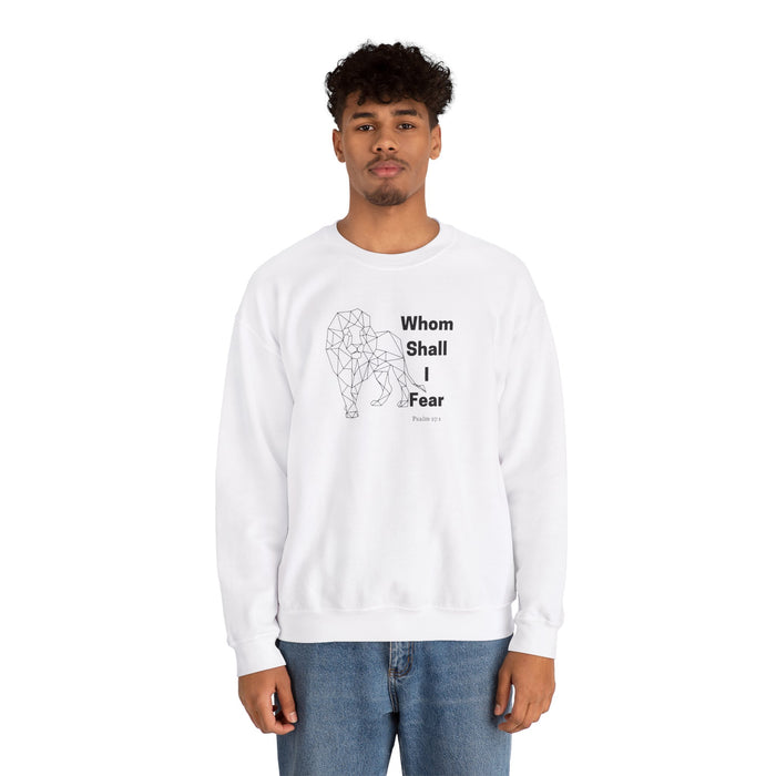 Whom Shall I Fear Men’s Unisex Heavy Blend™ Crewneck Sweatshirt