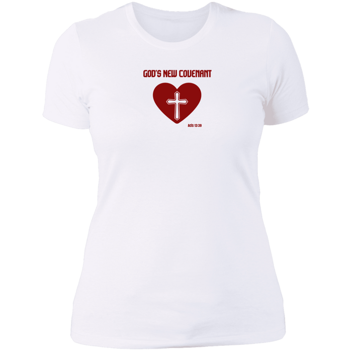 God’s New Covenant Ladies Boyfriend Tee