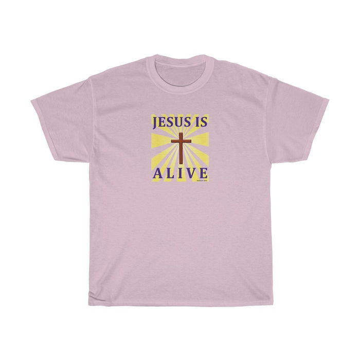 Jesus Is Alive Women Unisex Heavy Cotton Tee