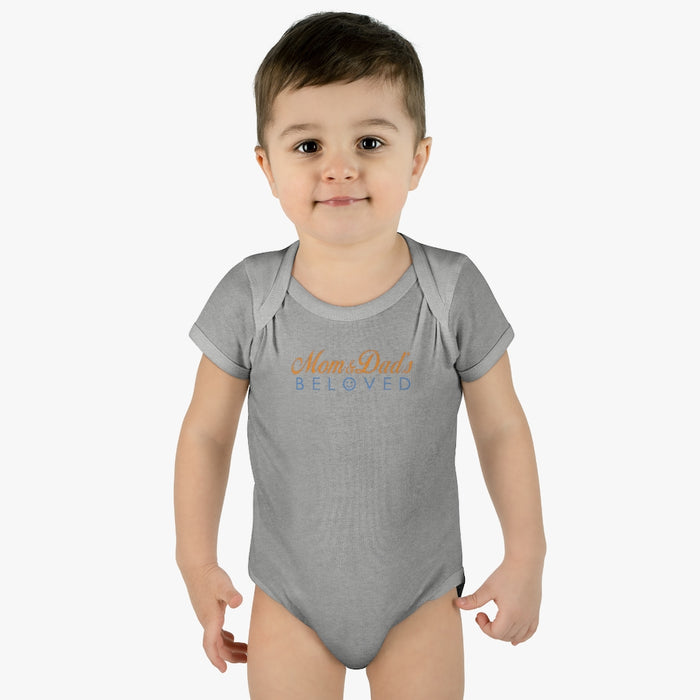 Mom & Dad's Beloved Infant Rib Body Suit