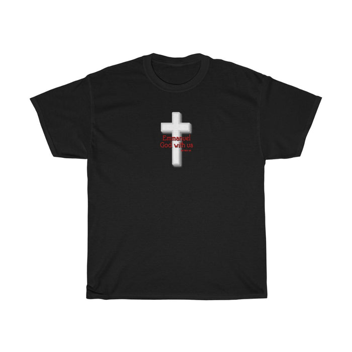 Emmanuel God With Us Women Unisex Heavy Cotton Tee