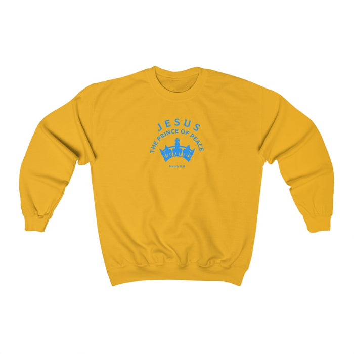 Jesus Prince of Peace Men Unisex Heavy Blend™ Crewneck Sweatshirt